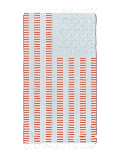 Oversized 37" x 71" Preppy Turkish Beach Towel by Ramus & Co