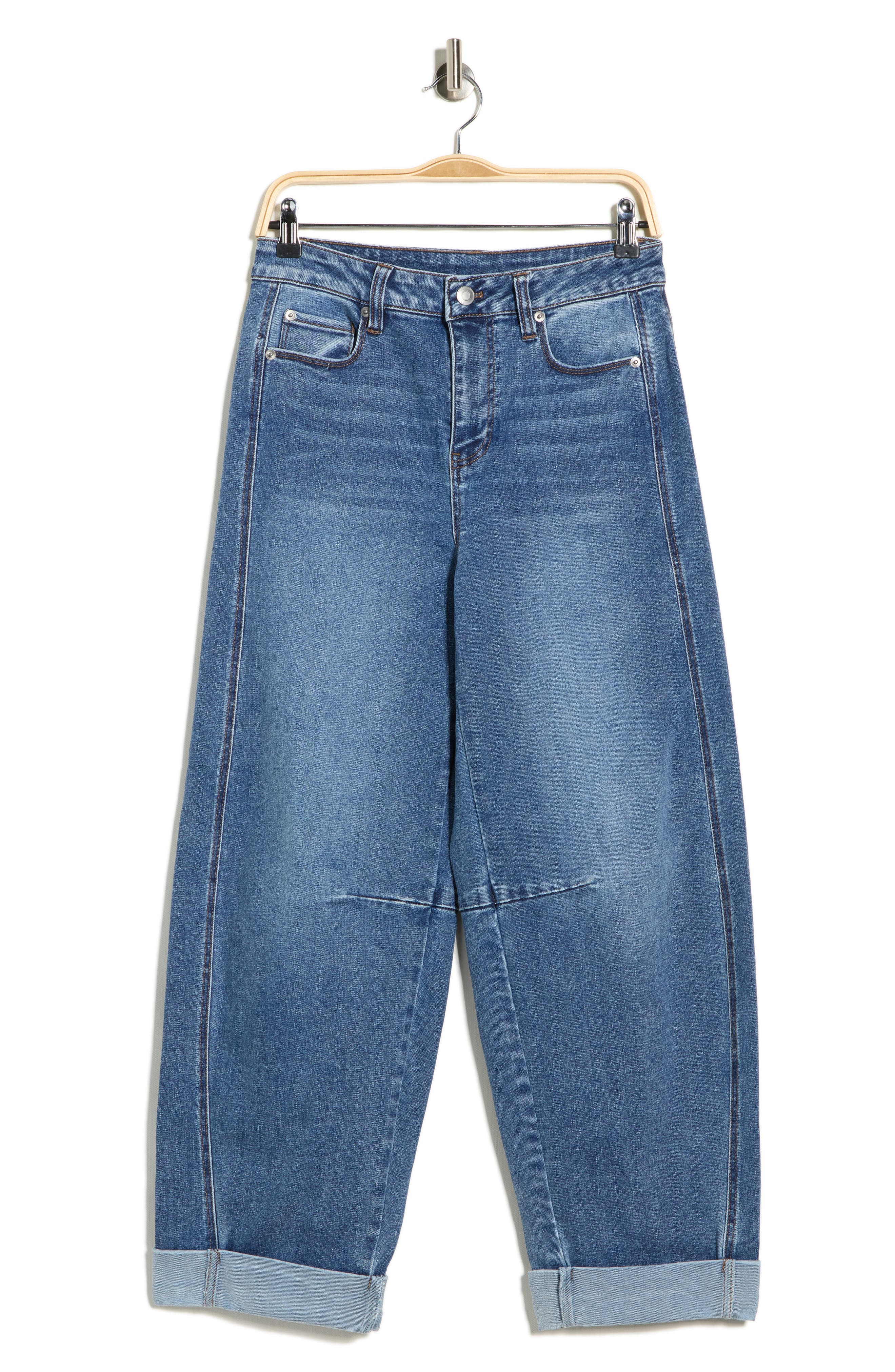 INTERNATIONAL DESIGNER Barni Stretch Barrel Leg Jeans