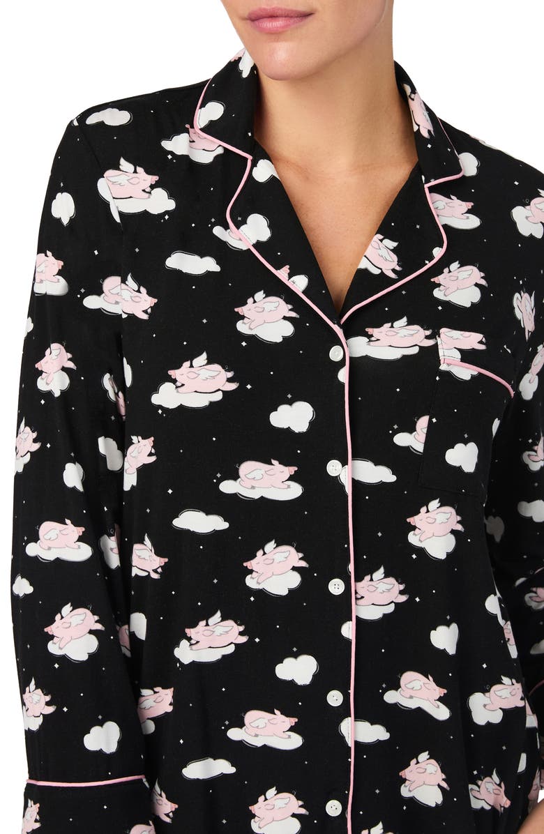 Kate Spade New York print pajamas, Alternate, color,