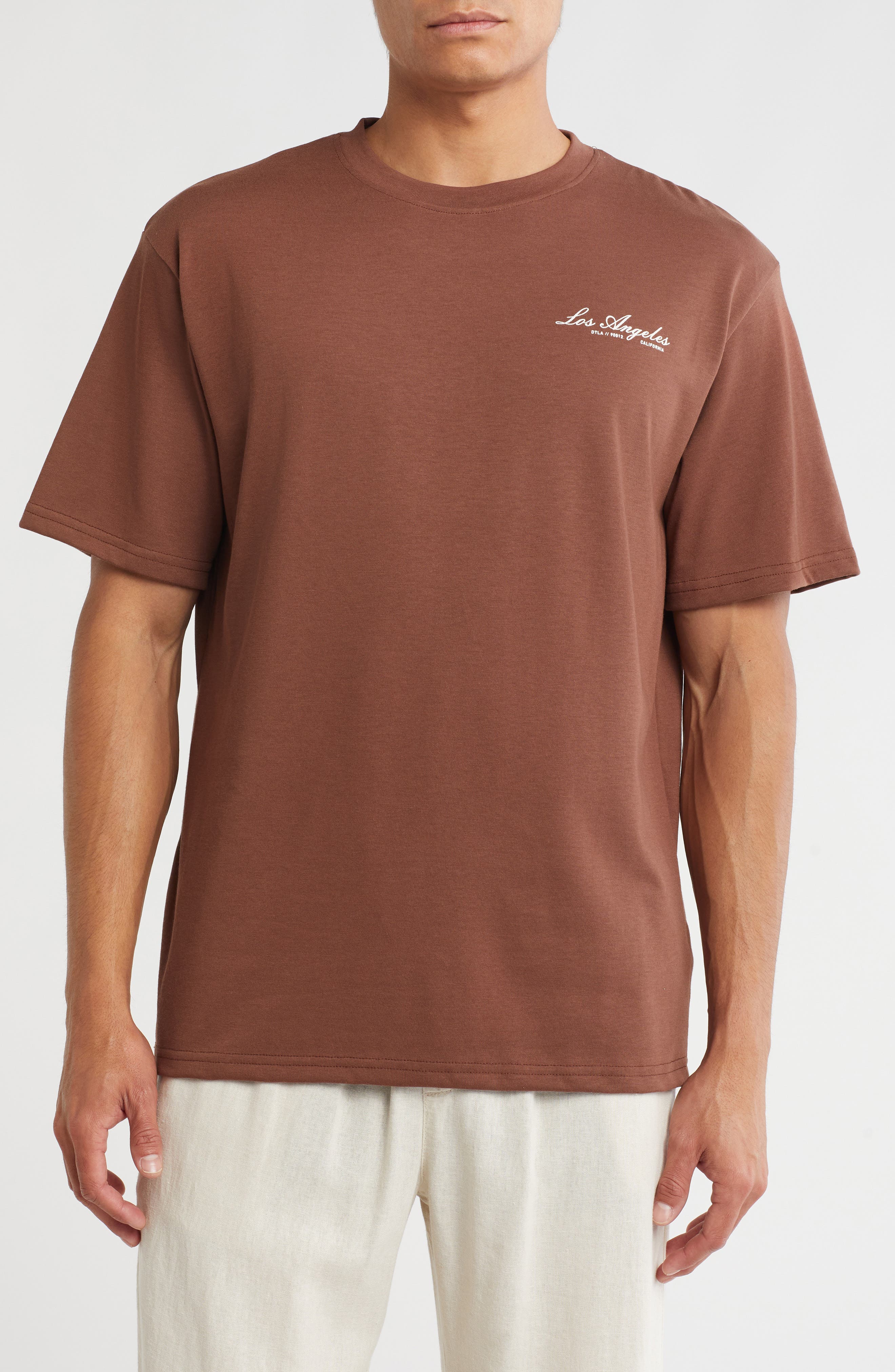 DENIM AND FLOWER Los Angeles Graphic T-Shirt