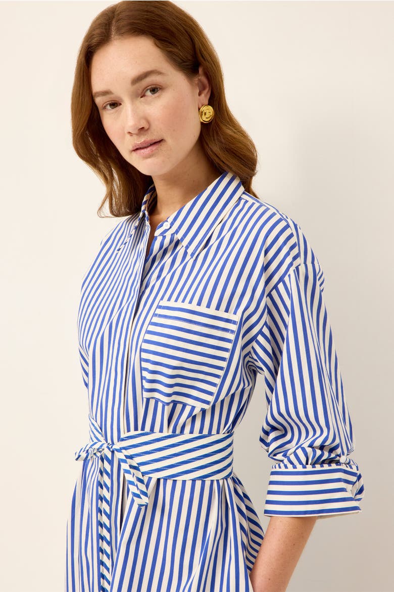 Quindra Dress, Alternate, color, Surf