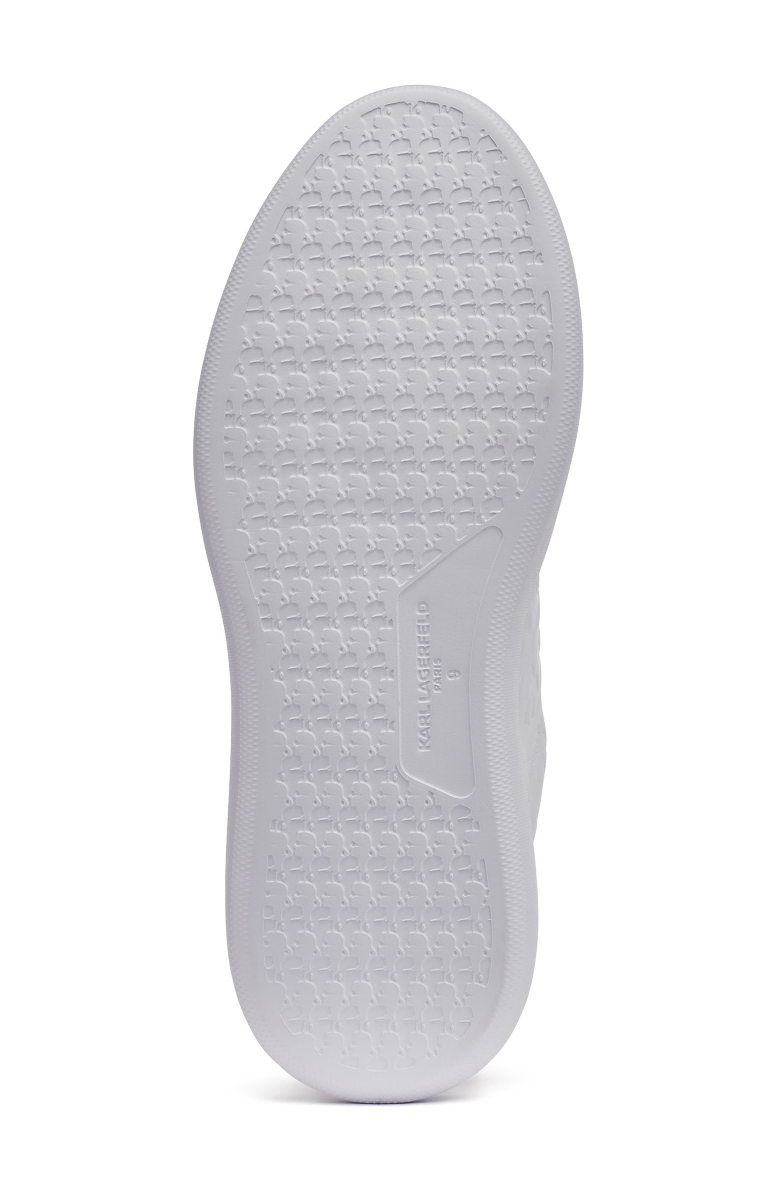 KARL LAGERFELD PARIS Karl Profile Low Top Sneaker, Alternate, color, White