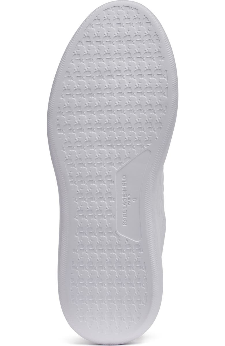 KARL LAGERFELD PARIS Karl Profile Low Top Sneaker, Alternate, color, White