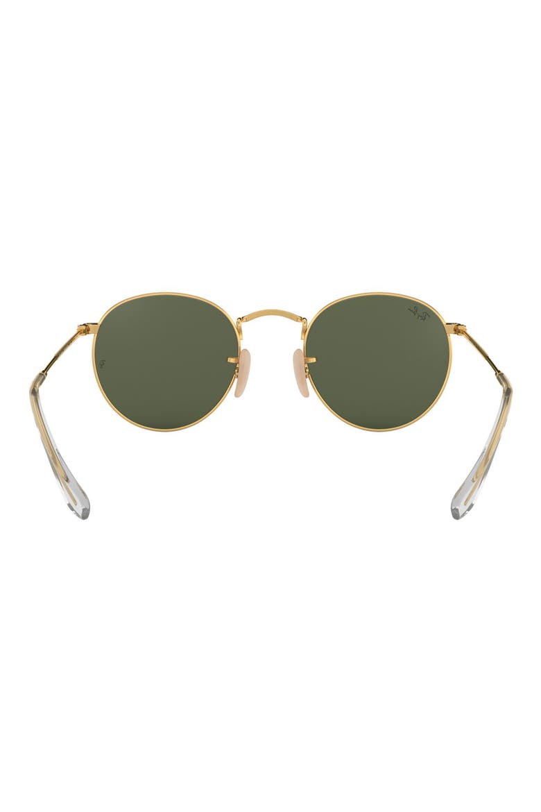 50mm Round Sunglasses, Alternate, color, CRYSTAL GREEN