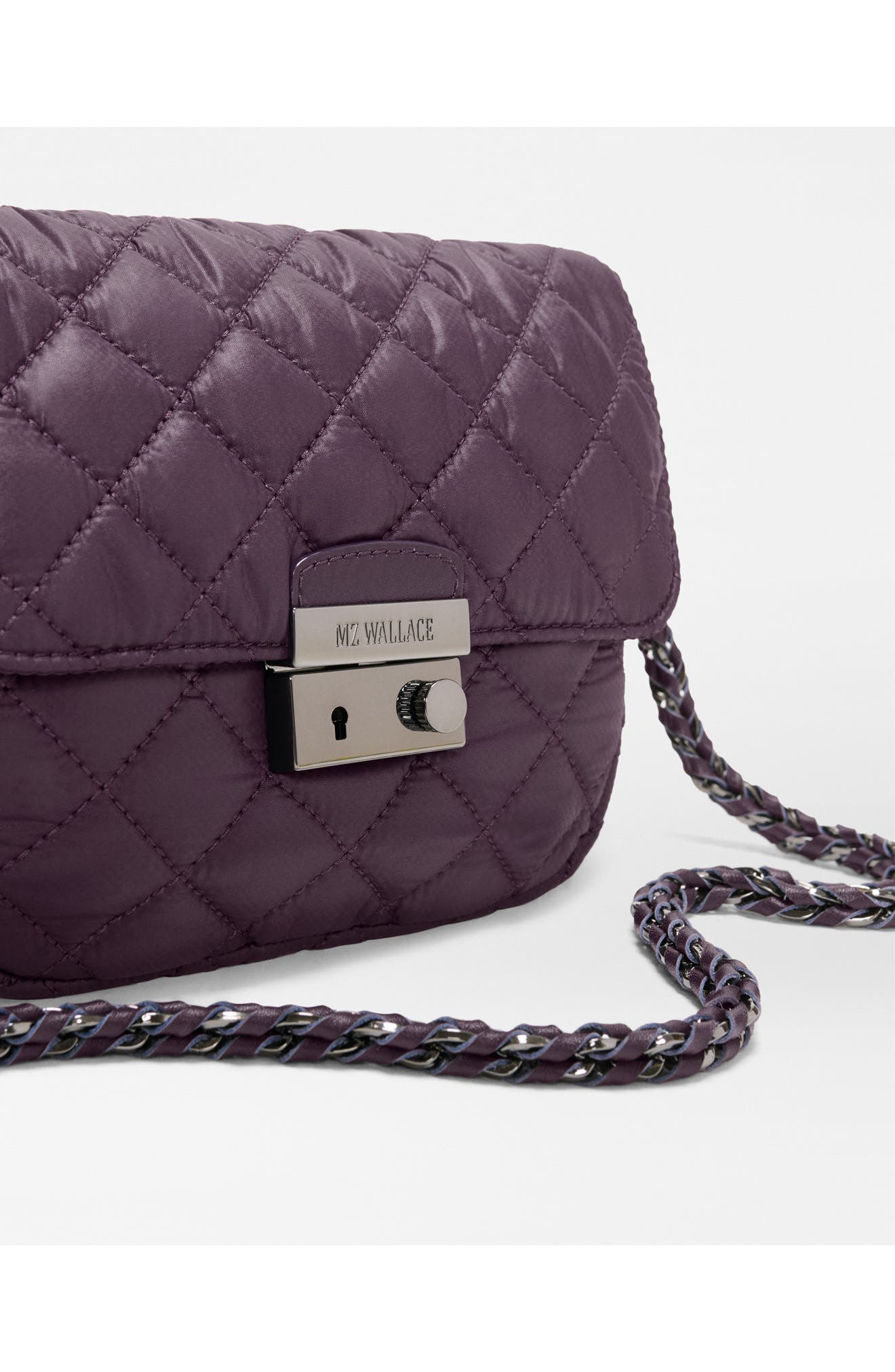 Small Crosby Lock Crossbody, Alternate, color, RAISIN