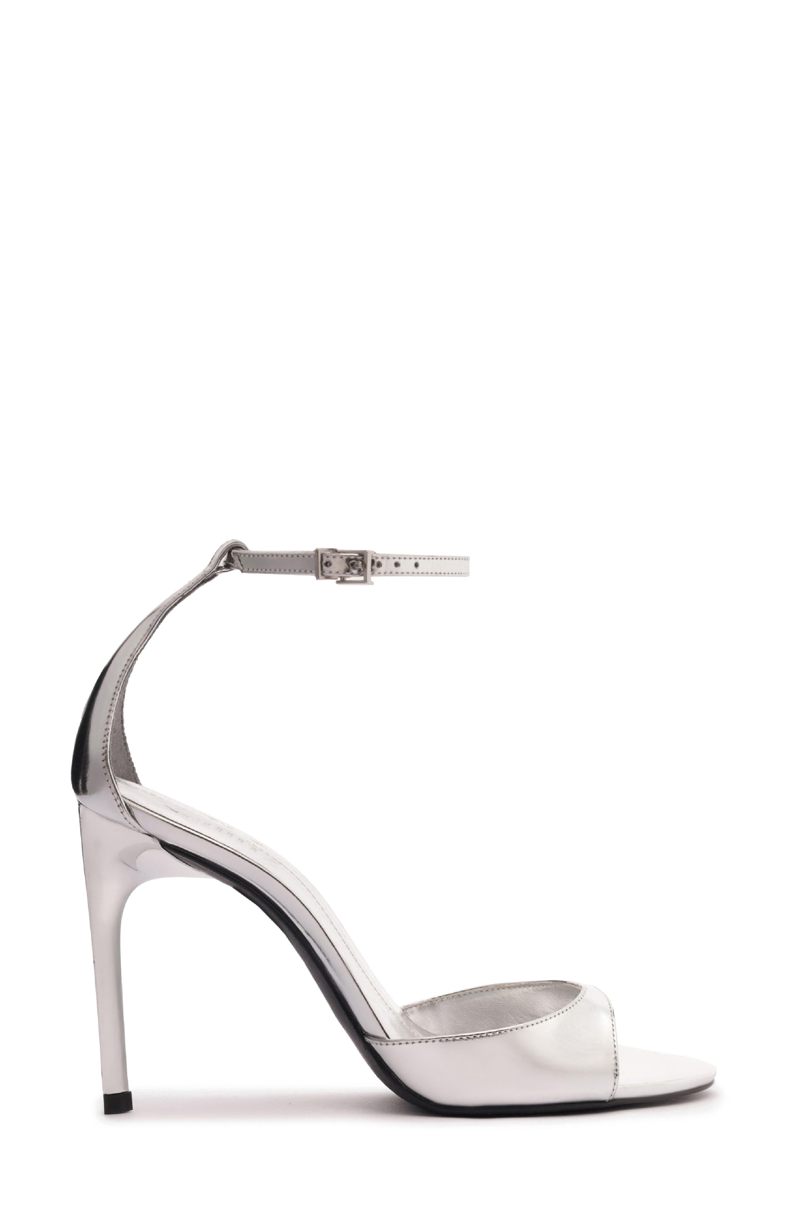 Scarlett Ankle Strap Sandal, Alternate, color, PRATA