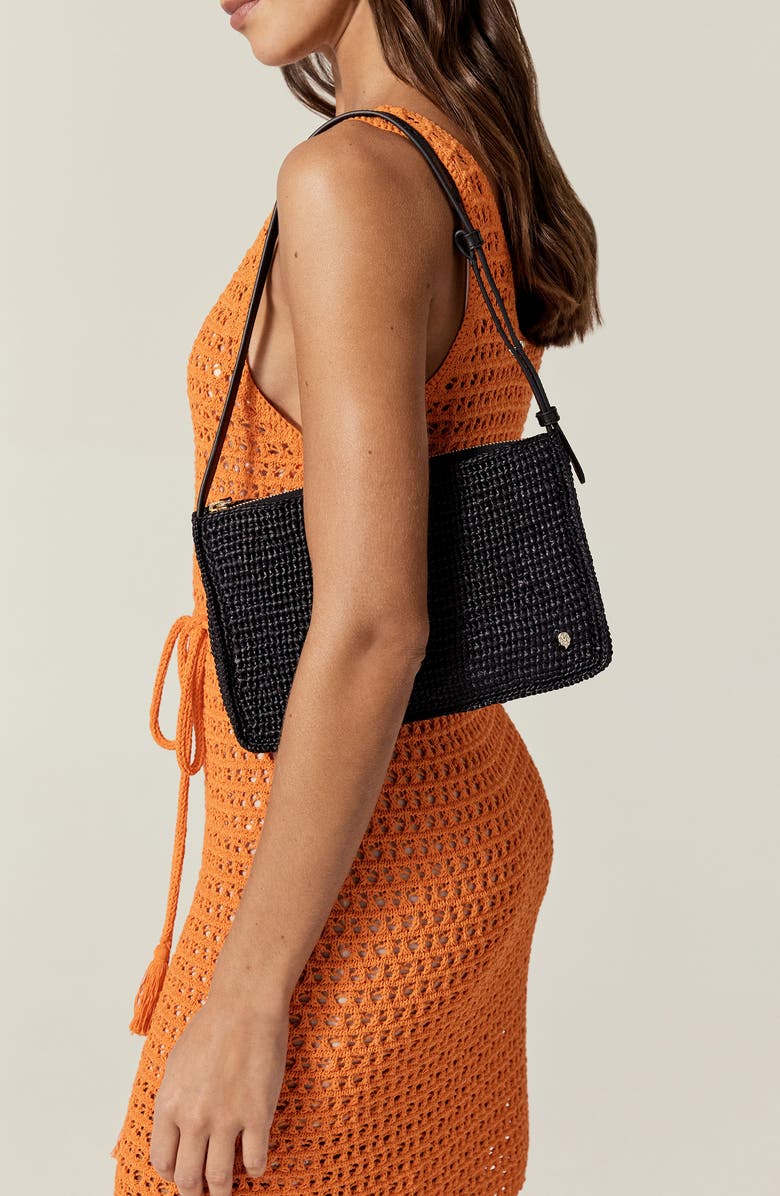 Helen Kaminski Kumana Raffia Shoulder Bag, Alternate, color,