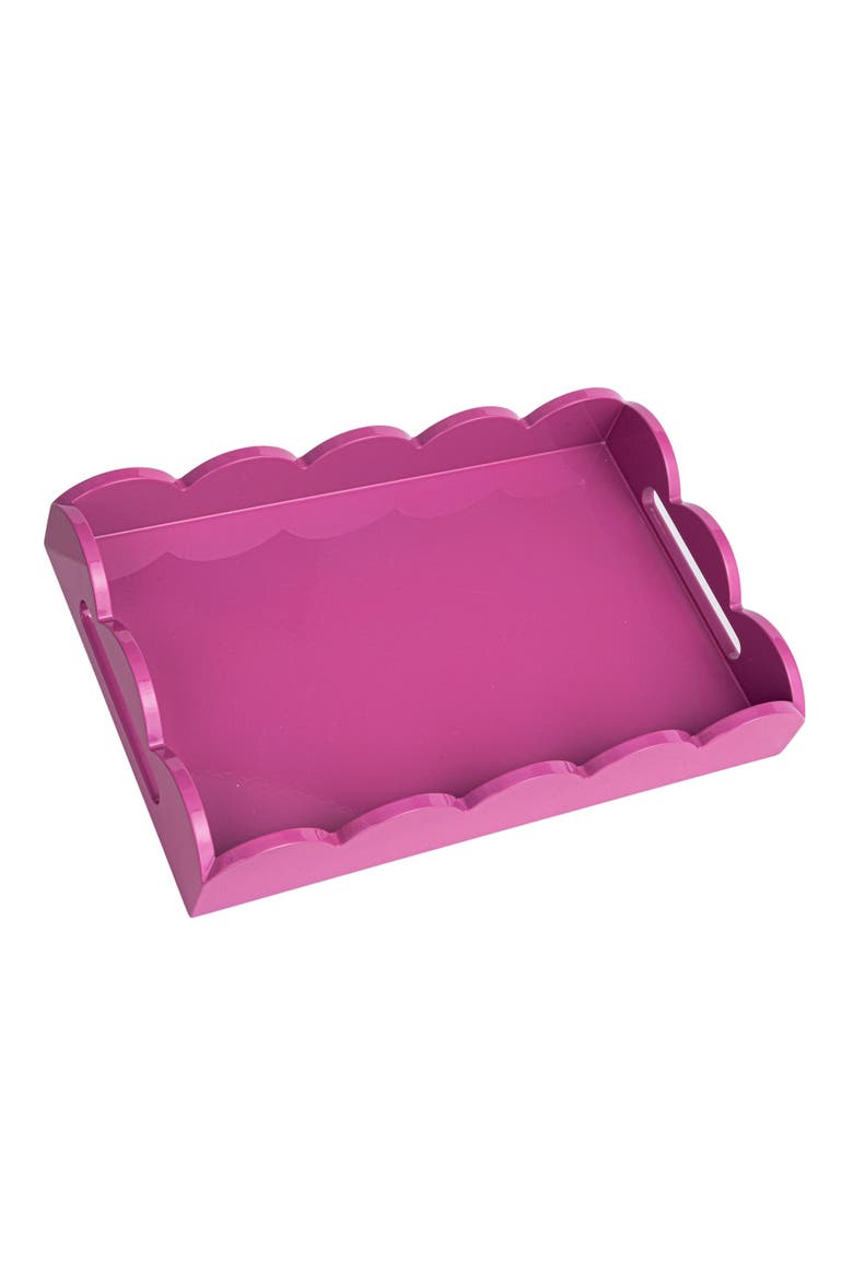 Wood Tray, Main, color, Pink