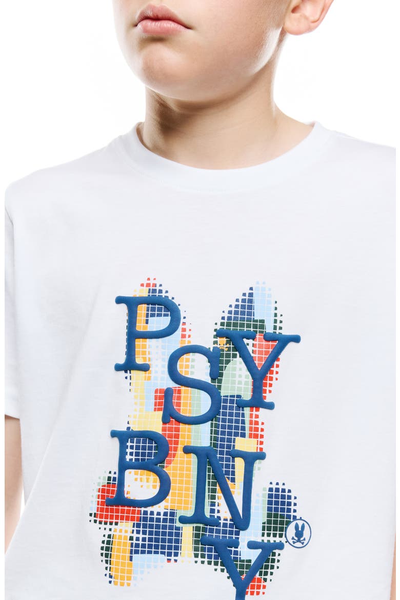 Kids' Wes Graphic T-Shirt, Alternate, color, WHITE