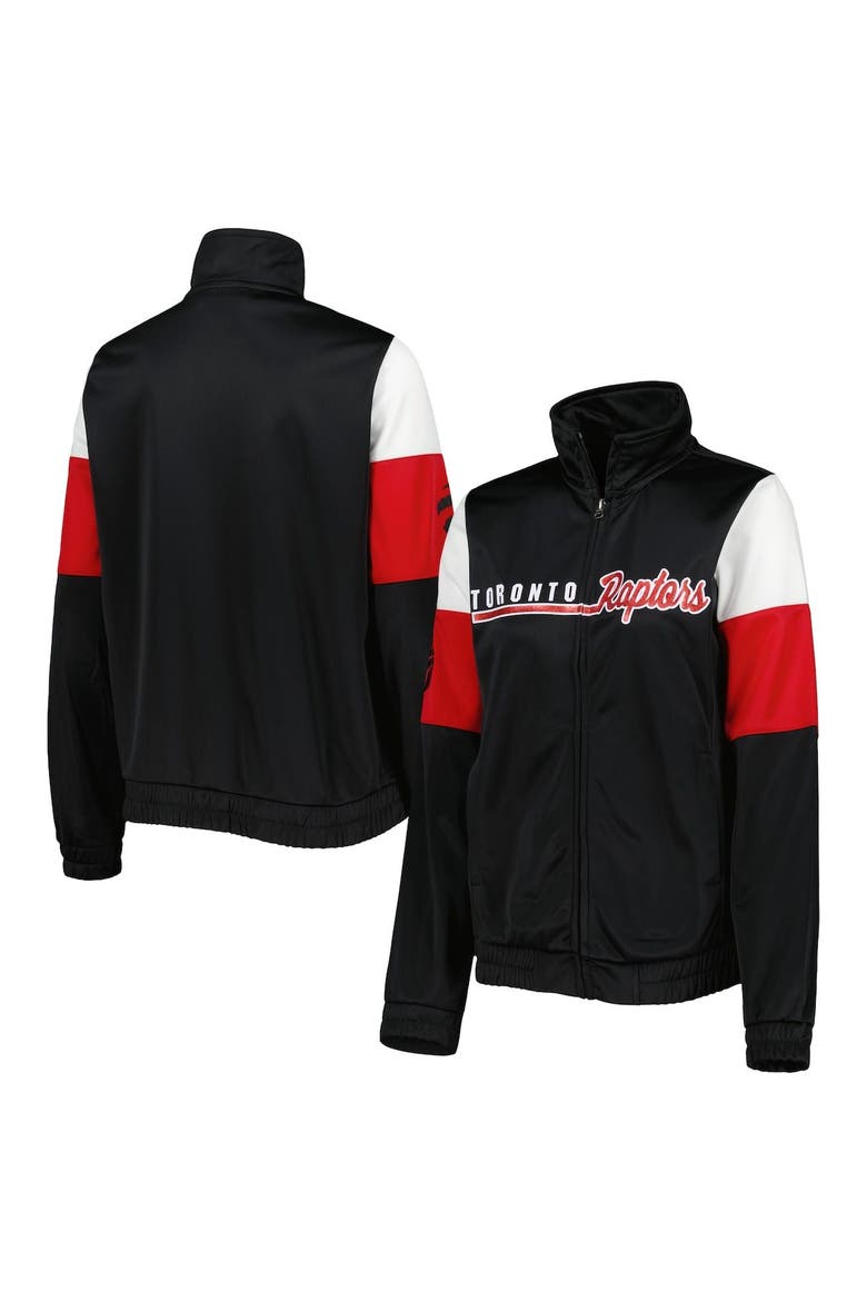 Women's G-III 4Her by Carl Banks Black Toronto Raptors Change Up Full-Zip Track Jacket, Main, color, Red