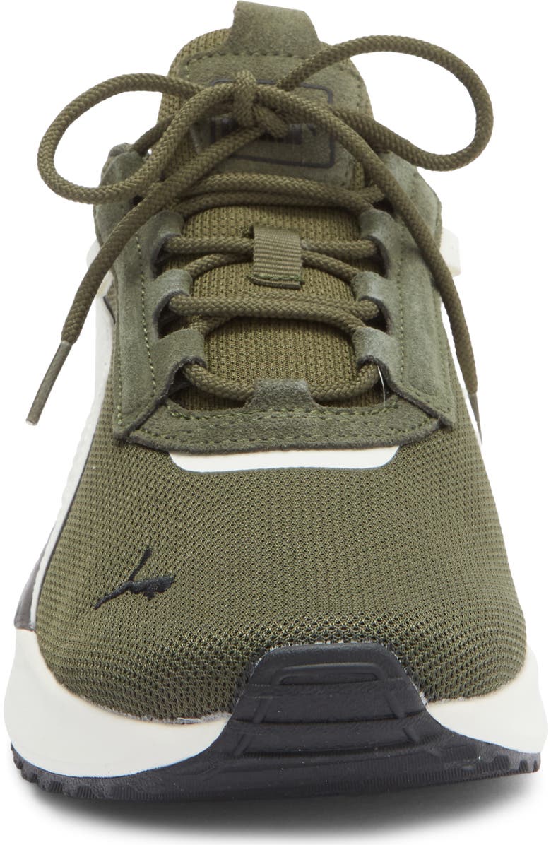 PUMA Pacer 23 Street Sneaker, Alternate, color, Green Moss/ Warm White/ Black
