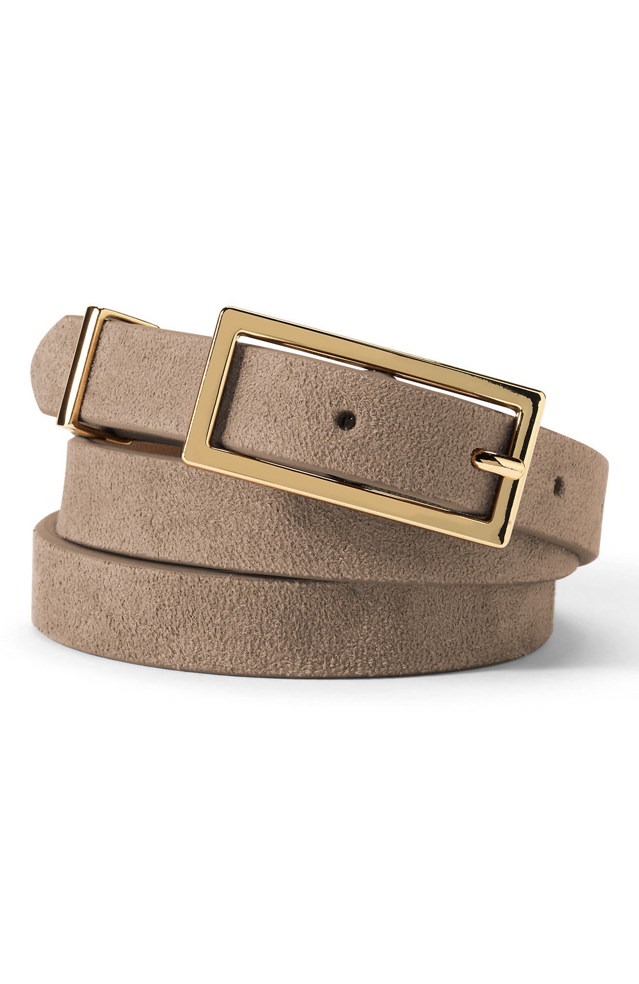 selected Gray Faux Suede