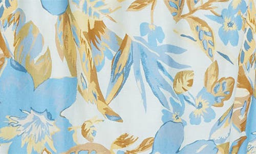 Faherty Sun Chaser Tiered Maxi Sundress