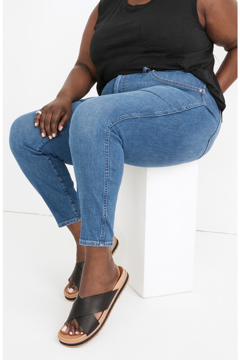 10-Inch High Rise Skinny Jeans, Alternate, color, HELMSFORD WASH