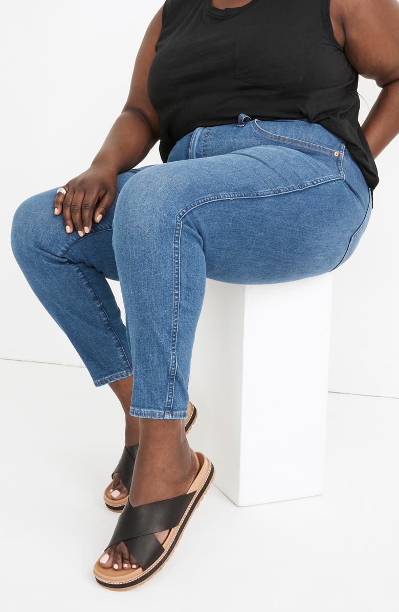 Madewell 10-Inch High Rise Skinny Jeans, Alternate, color, 