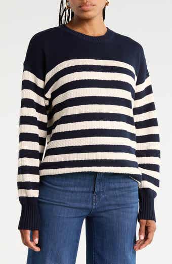 The Variation Stripe Crew Sweater