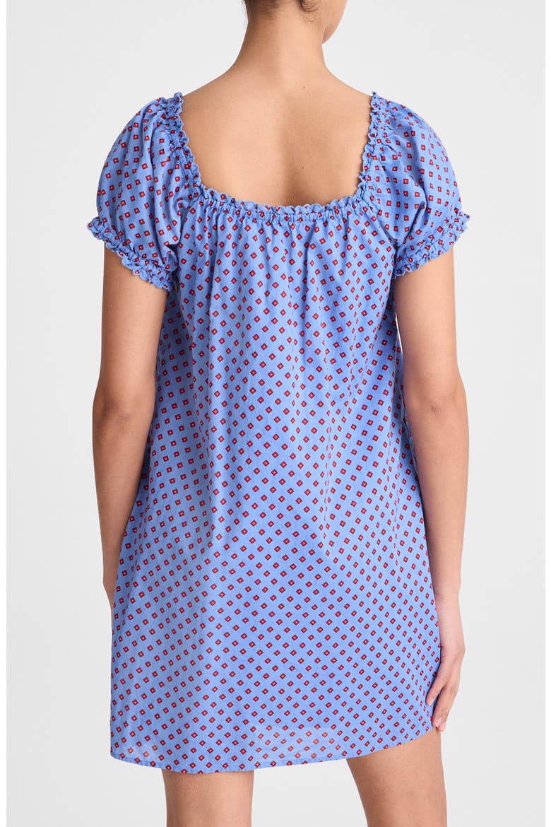 Chateau Minidress, Alternate, color, CALM BLUE