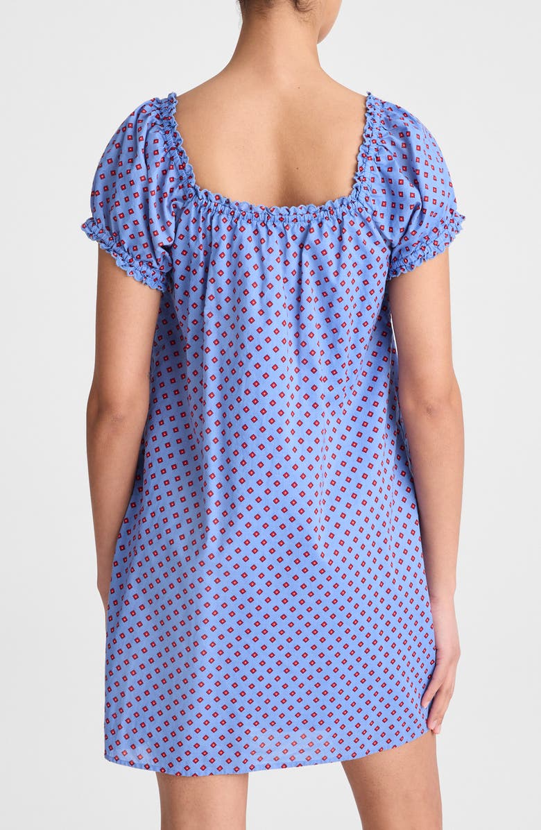 Madewell Chateau Minidress, Alternate, color, Calm Blue