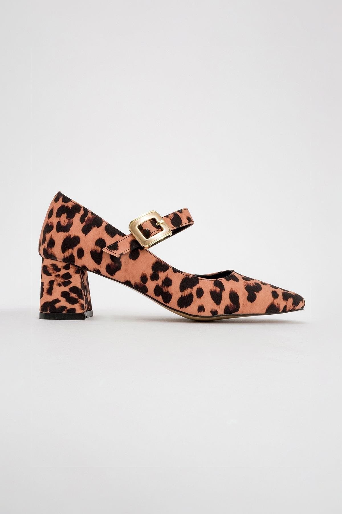 Prologue Shoes Dolva Block Heel Mary Jane Pump, Alternate, color, Leopard Pattern