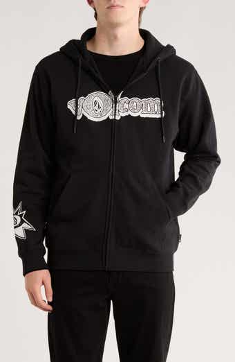 Volcom Logo Graphic Zip Hoodie