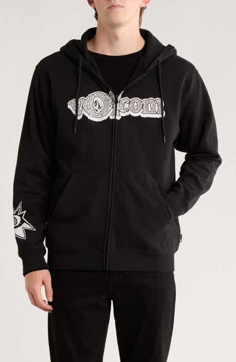 Volcom Logo Graphic Zip Hoodie