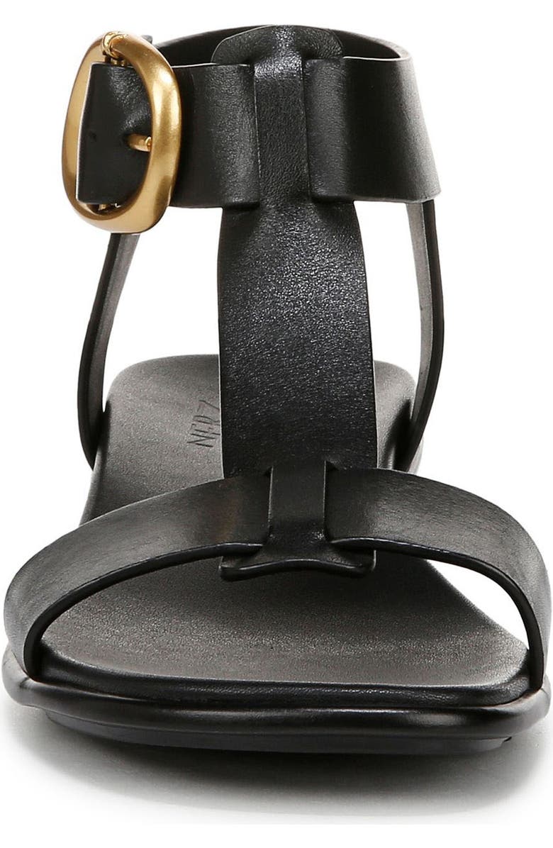 Naturalizer Brandy T-Strap Sandal, Alternate, color, Black