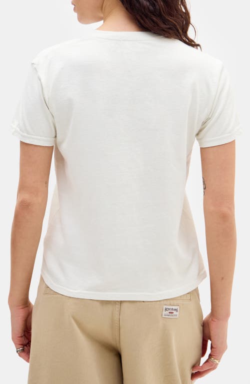 Bdg Urban Outfitters Car Relaxed Graphic T-shirt In White