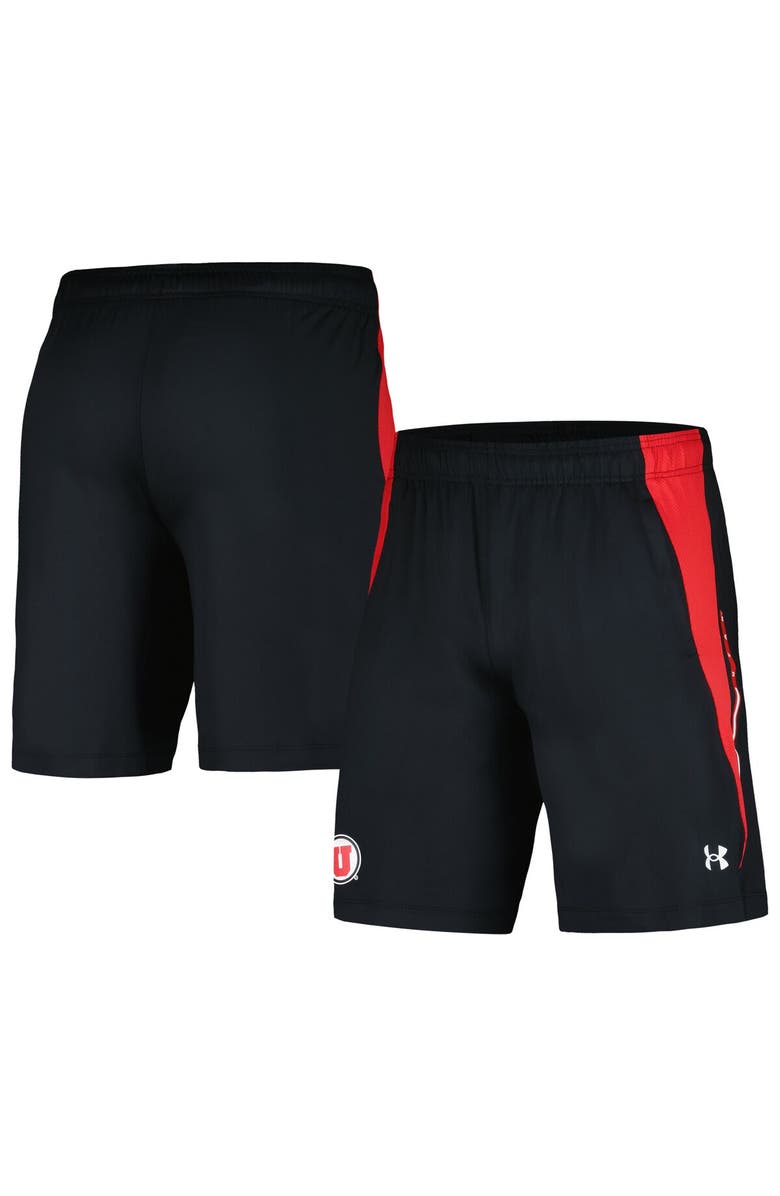 Under Armour Men's Under Armour Black Utah Utes Tech Vent Shorts, Main, color, Black