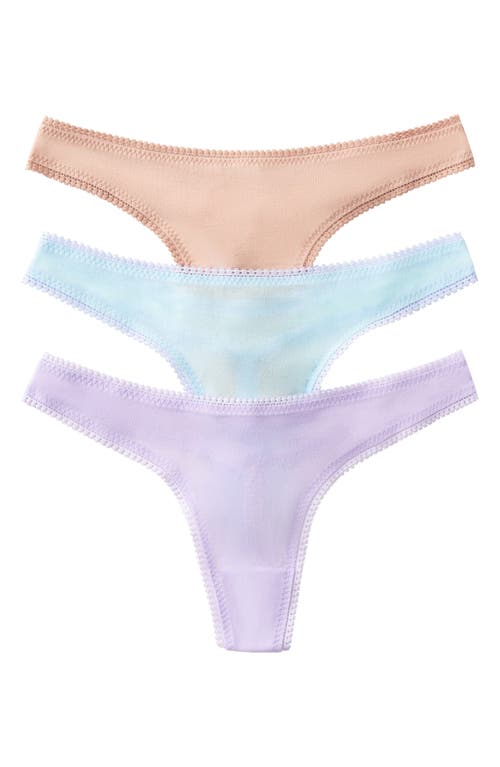 On Gossamer 3-pack Mesh Thongs