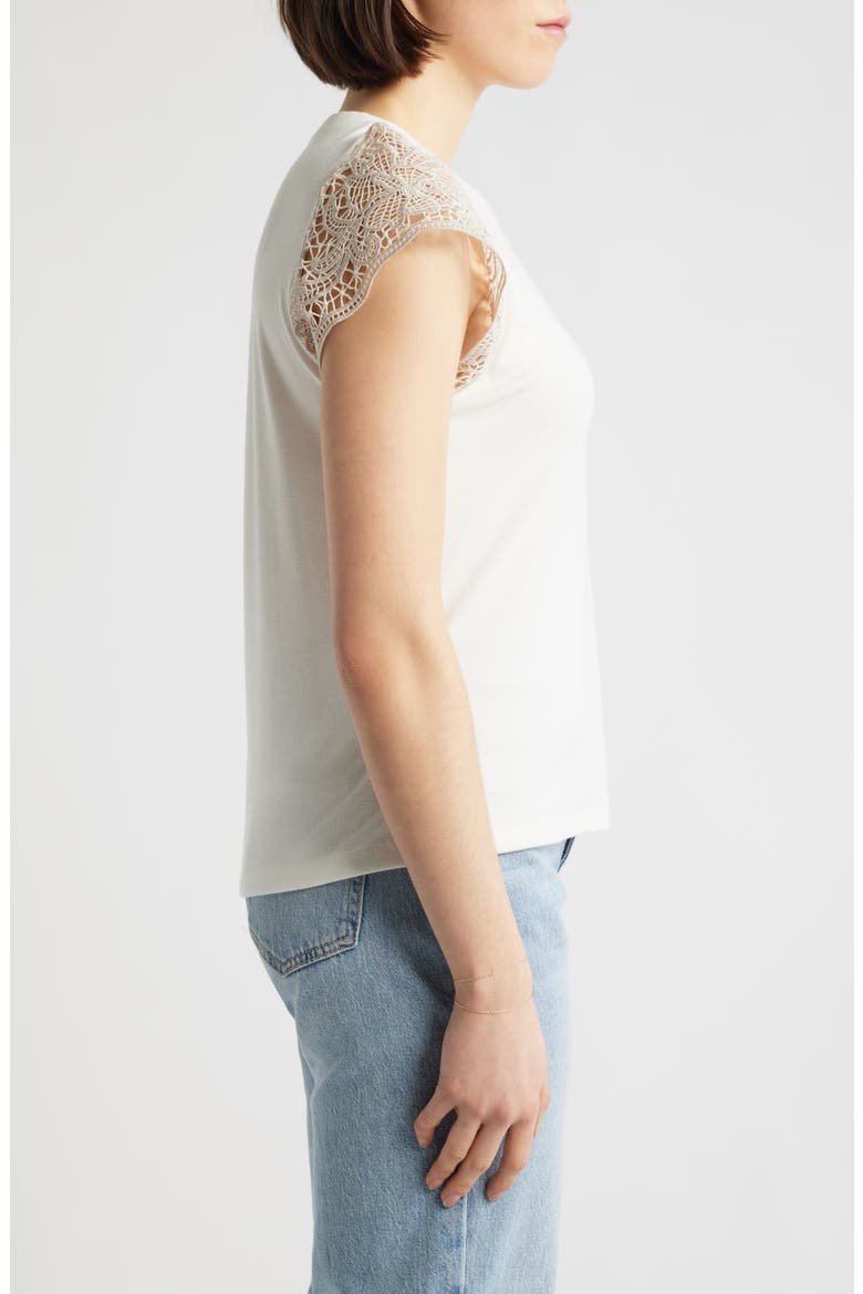 Crochet Knit Top, Alternate, color, OFF WHITE/ NATURAL