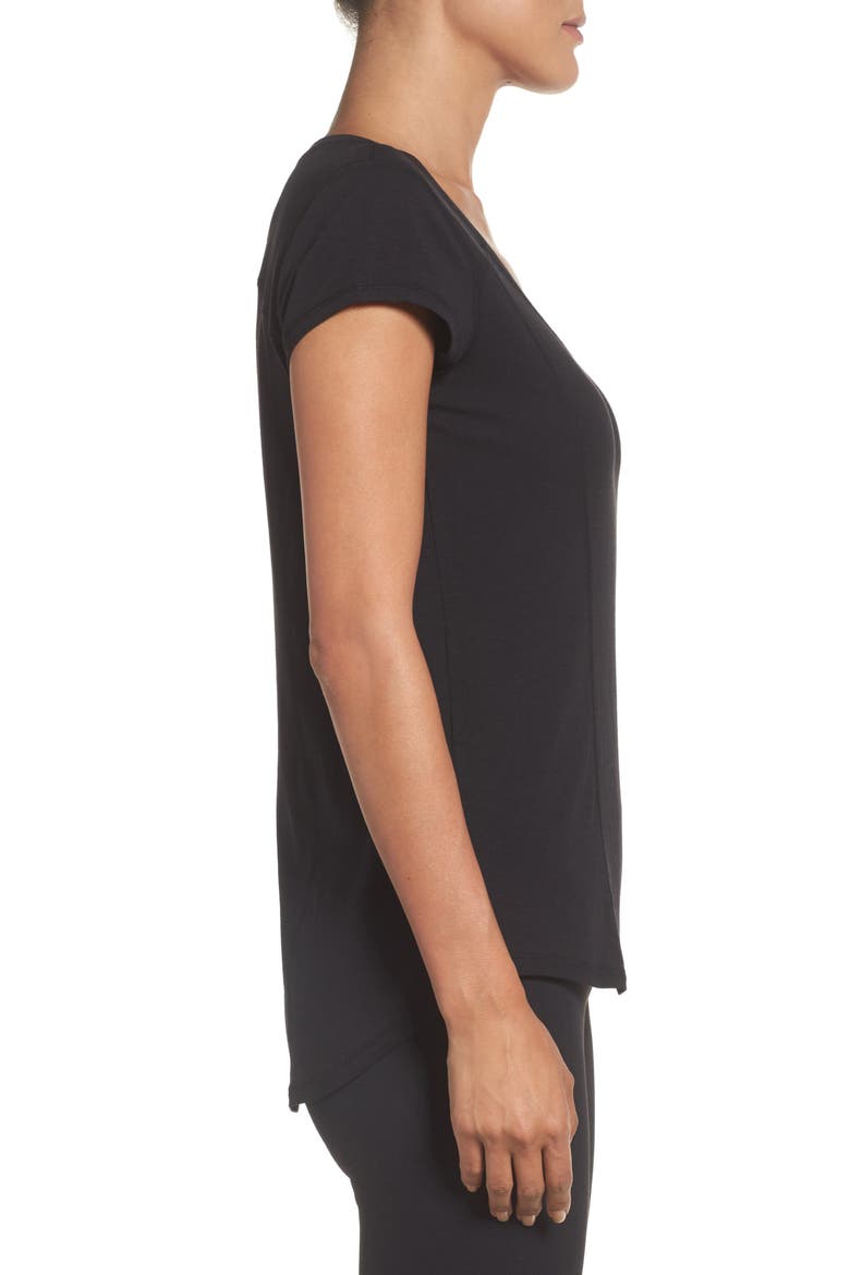 'Siesta' Studio Tee, Alternate, color, BLACK