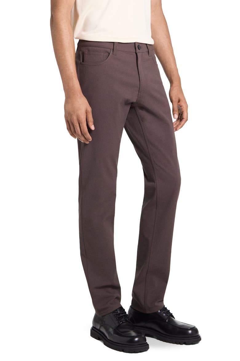 Raffi Twill Pants, Alternate, color, CLASSIC BROWN - TXO