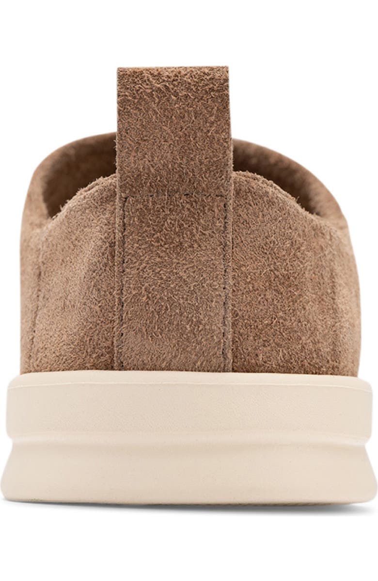 LUSSO CLOUD Gehry Suede Clog, Alternate, color, Chestnut / Shortbread