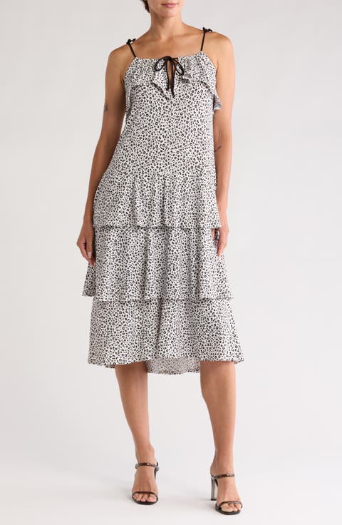 Ruffled Tiered Dress