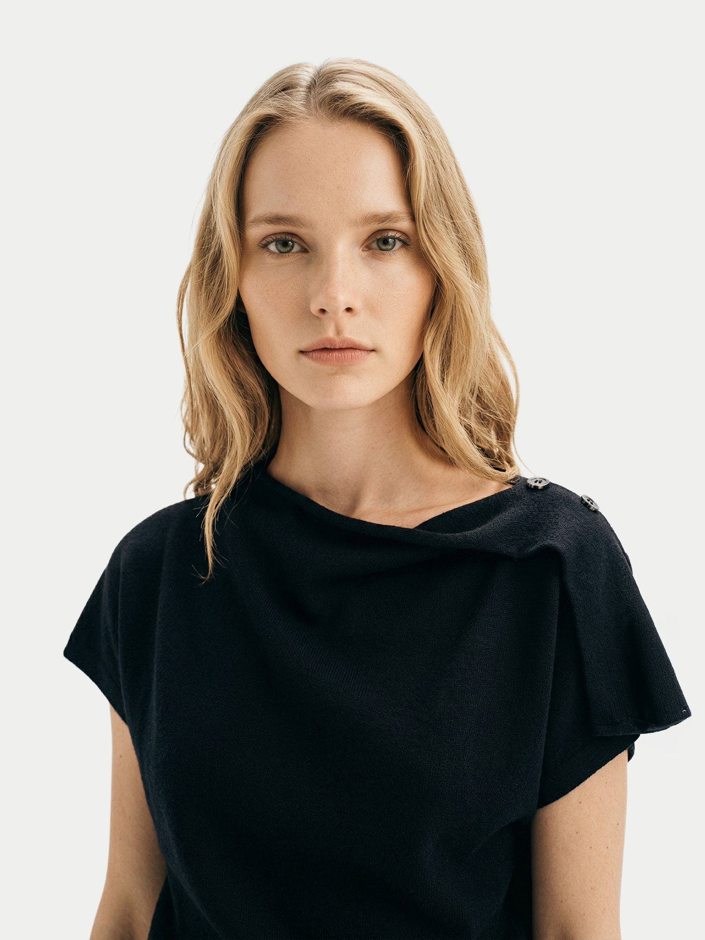 Cashmere Asymmetrical Top - image 2