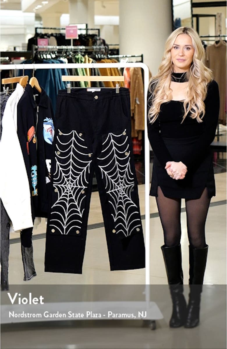 Spiderweb Double Knee Cargo Pants, sales video thumbnail