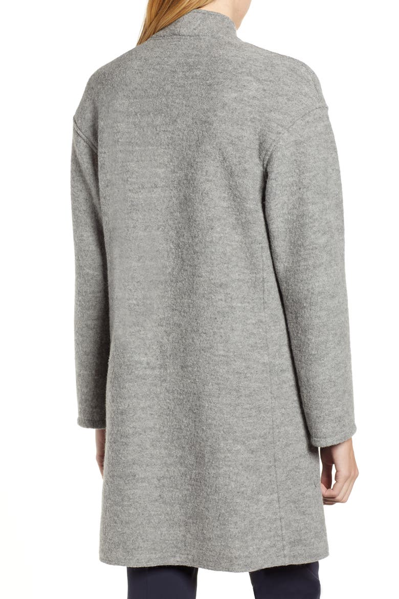 Teddy Wool Coat, Alternate, color, GREY