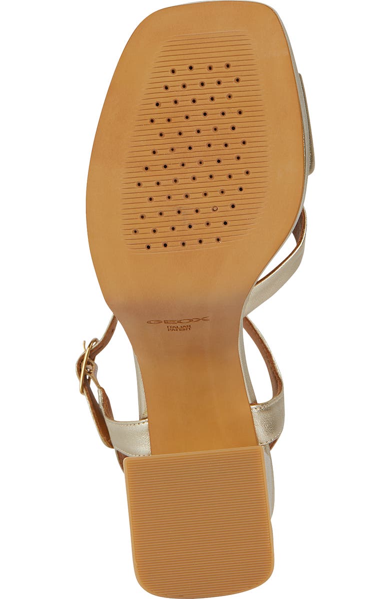 Geox Soledea Water Resistant Block Heel Sandal, Alternate, color,