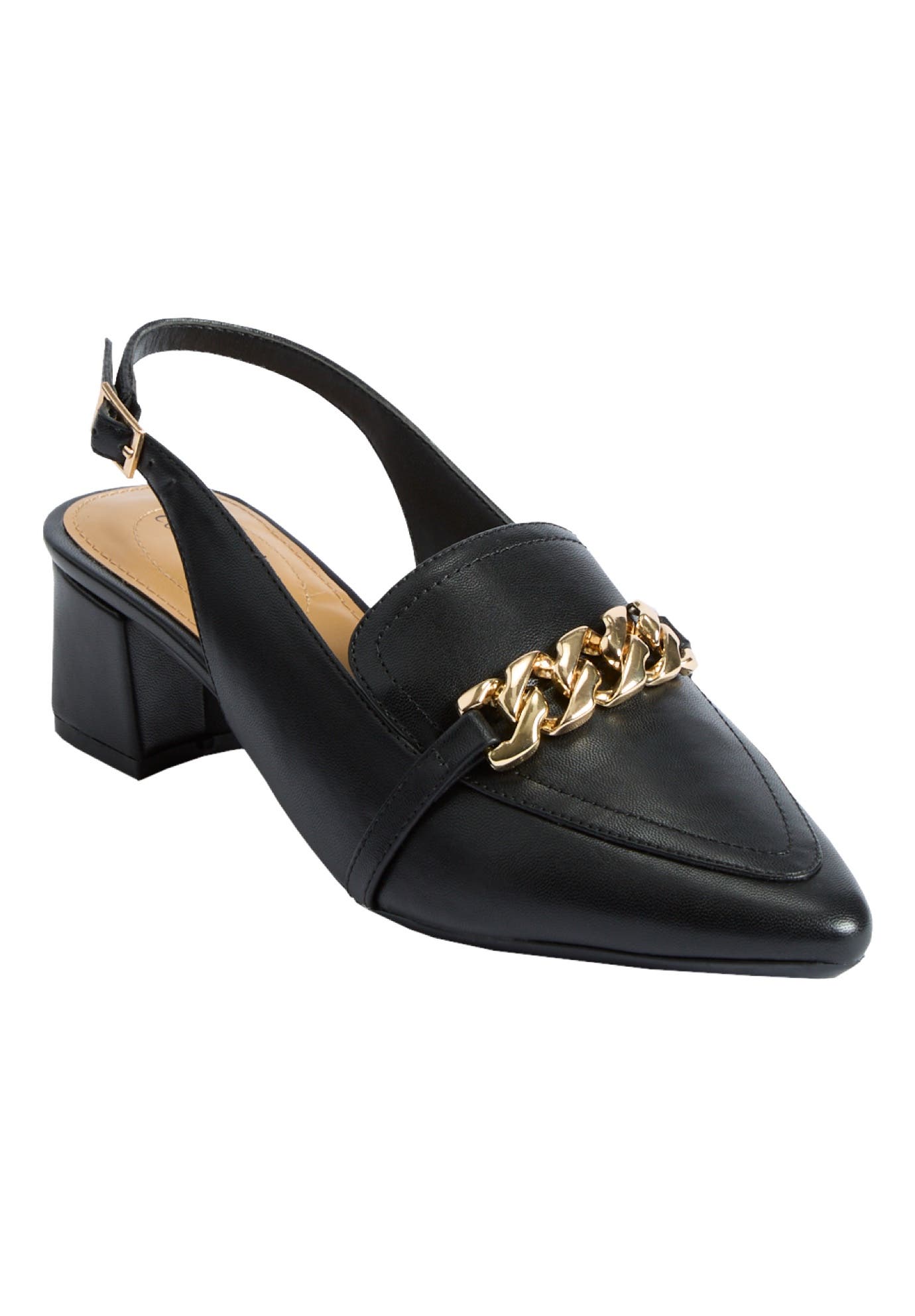 Comfortview The Oaklyn Sling Back, Main, color, Black