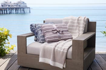 CozyChic<sup>®</sup> Horizontal Stripe Throw Blanket