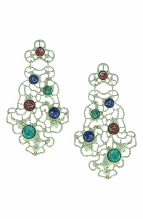 Nina Rainbow Dangle Earrings