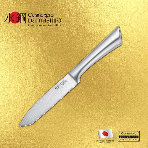 Cuisine::pro ® Damashiro® 5.5in All-purpose Knife In Metallic