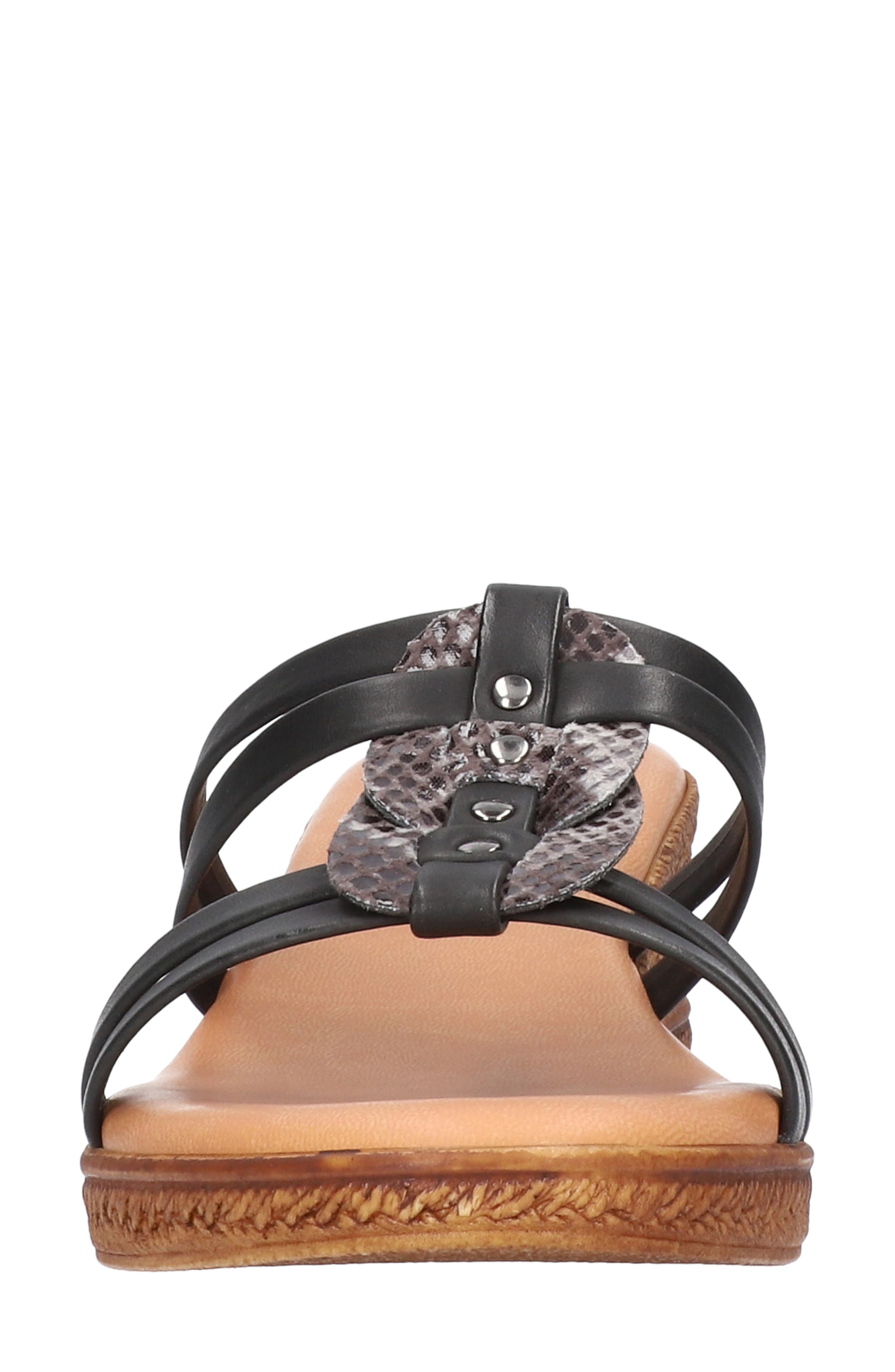 TUSCANY by Easy Street<sup>®</sup> Micola Wedge Slide Sandal, Alternate, color, 