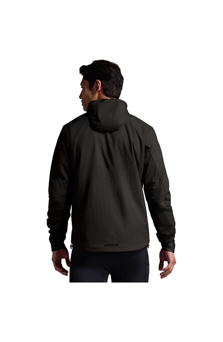GOREWEAR Concurve Windstopper Insulated Hooded Jacket - Men's, Alternate, color, Black