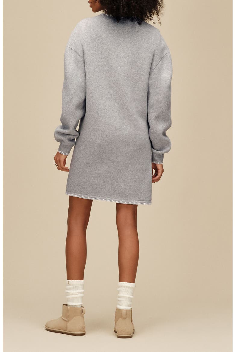 Classic Tulip Mini Dress, Alternate, color, GREY HEATHER
