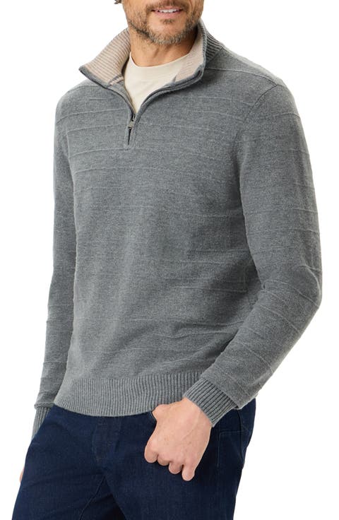 Poggio Quarter Zip Sweater