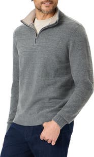 Robert Graham Poggio Quarter Zip Sweater