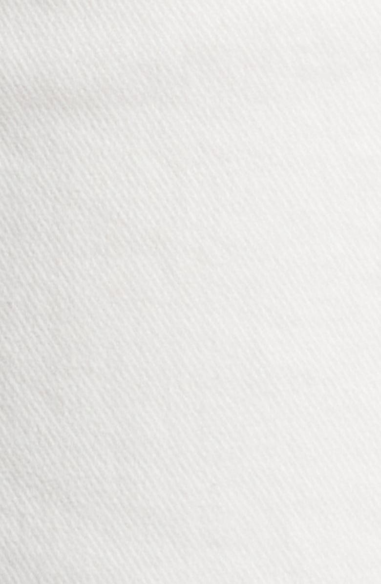 PAIGE Anessa High Waist Raw Hem Wide Leg Jeans, Alternate, color, Tonal Ecru