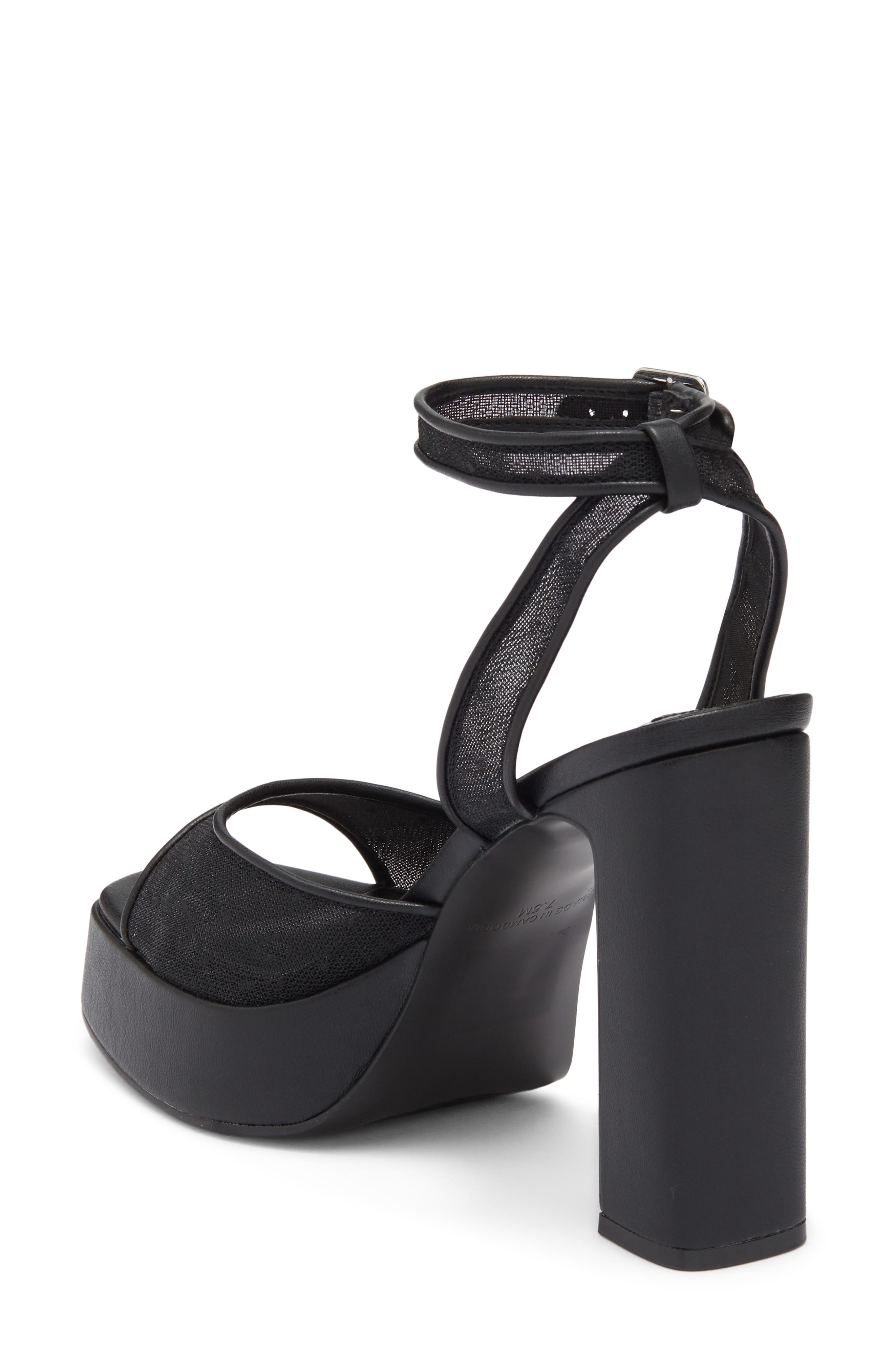 Kymmee Platform Pump, Alternate, color, BLACK/ BLACK