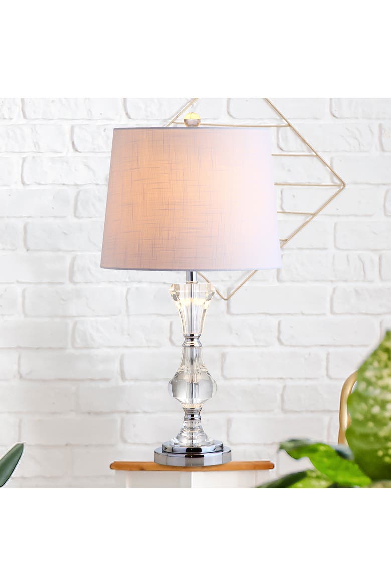 Riley Crystal LED Table Lamp, Alternate, color, Clear